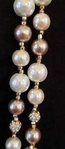 Beautiful pearl layered necklace